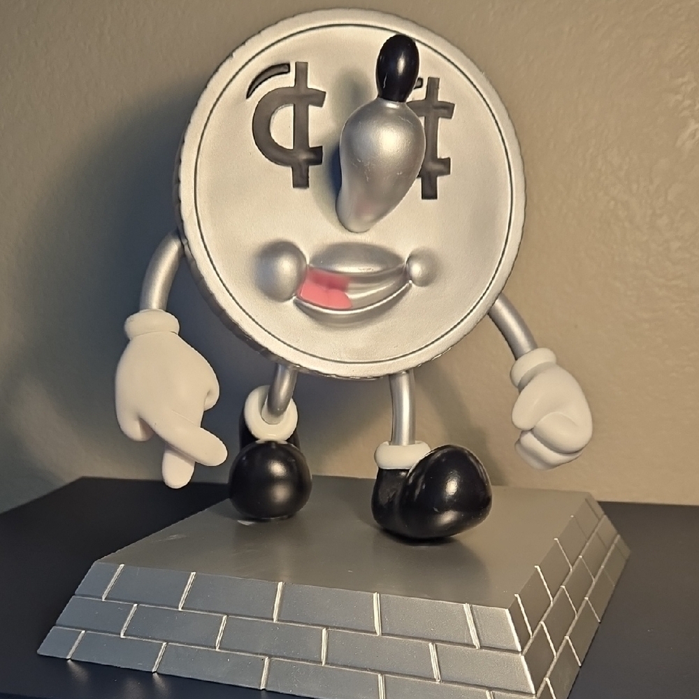 Kidrobot X Jeremyville Lucky Money Coin‎ Vinyl Art Toy Bank - Picture 4 of 7